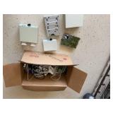 Lot Including Belkin Data Switches, Floppy Drive, HDD & Cables