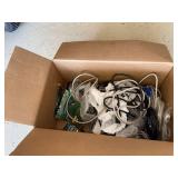 Lot Including Belkin Data Switches, Floppy Drive, HDD & Cables