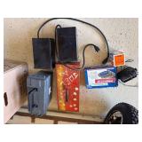 Lot Including Malibu Transformers PowerStop Controller Tool Boxes