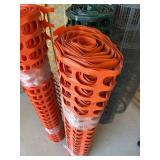 Lot Including 6 Rolls Safety Fence, Welded Wire & Chicken Wire