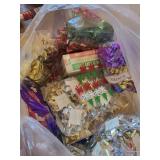 Christmas Decor Mixed Lot With Climbing Santa & Starlight Sphere