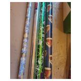 Christmas Decor Mixed Lot With Climbing Santa & Starlight Sphere