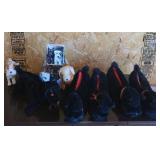 Dog Plush Mixed Lot With Decorative Photo Box