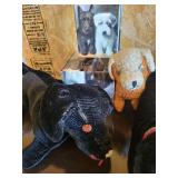 Dog Plush Mixed Lot With Decorative Photo Box