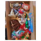 Mixed Vintage Collectibles, Pins, Tins & Dolls Mixed Lot