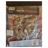 Vintage Jurassic Park Triceratops Child Size Costume Mask Medium