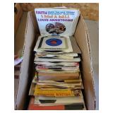 Mixed Lot Vinyl Records and 45 RPM Singles