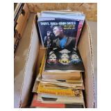Mixed Lot Vinyl Records and 45 RPM Singles