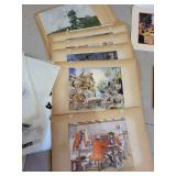 Disney & Assorted Art Prints Mixed Lot