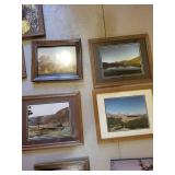 Framed Landscape & Nature Wall Art (Lot of 20)