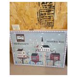 Warren Kimble Wooden Tray & Farmhouse Wall Art Mixed Lot