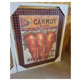 Warren Kimble Wooden Tray & Farmhouse Wall Art Mixed Lot