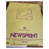 Strathmore Newsprint Pad & Assorted Bird Prints Mixed Lot