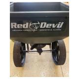 Red Devil Wheeled Cart Mixed Lot With Weed Eater Trimmer Line