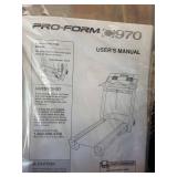 ProForm C970 Treadmill PFTL71730 Space Saver