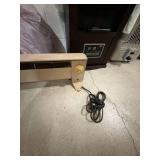 Lot Including 6 Vintage Heaters Fans Fireplace Heater Baseboard