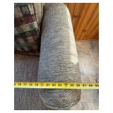 Contemporary Upholstered Sofa Rolled Arms Brown Neutral Tone Couch
