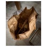 Bamboo Bird Cage and Metal Bird Cage Base Wire Panel Parts