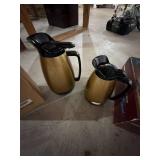 2 Thermal Carafes & Julie Pomerantz Cheese Tray