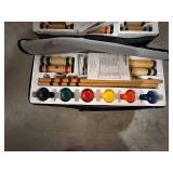 2 Sportcraft Croquet Sets w/ Cases & Accessories