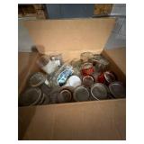 Lot Including Approximately 11 Vintage Promo Glasses & Mug