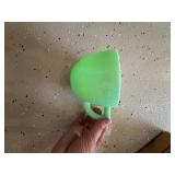 Lot Including Jadeite Style Cup, Ceramic Crock & Vintage Housewares