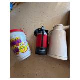 Lot Including 8 Thermos Bottles Carafe Airpot Godfather