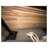 Lot Including Approx. 30 Tongue & Groove Wood Boards 8ft Lumber