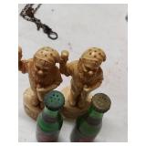 Peerless Amber Beer & Wonder Mix Advertising Shakers