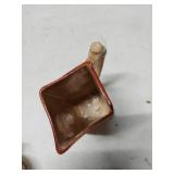BH&S Sewall & Co Antique Creamware Pitcher Grazing Swallow