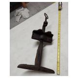 Antique Cast Iron Saw Vise Clamp No 10 Table Mount Sharpening Tool