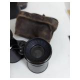 Lot Including 4 Antique Binoculars Opera Glasses & 2 Cases