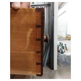 James Monroe Antique Tiger Maple Chest of Drawers American Empire Style Dating Back to 1800