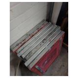 Lot Including 8 Screen Printing Screens 20x24 Metal Frames