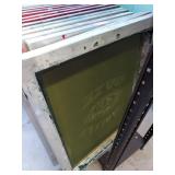 Lot Including 16 Aluminum Screen Printing Frames 16x20 Screens