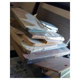 Lot Including Approximately 12 Screen Printing Platens & Parts