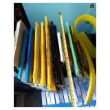Lot Including Approximately 19 Screen Printing Squeegees & Blades = All 70 Durometers