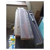 Lot Including Approximately 19 Screen Printing Squeegees & Blades = All 70 Durometers