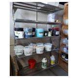 Lot Including Approximately 14 Screen Printing Ink Buckets Union Wilflex