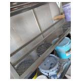 Adjustable Industrial Metal Shelving Unit Expanded Mesh 4 Tier Rack
