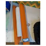 Lot Including 3 Partial Rolls Printing Screen Mesh 24in Wide