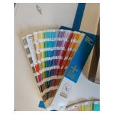 Lot Including Pantone Formula Guide Plus Series Fan Decks w Box