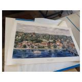 Susan T Amidon Welcome to Stillwater Signed Numbered Poster 1994
