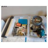 Lot Including Approximately 20+ Garage Hardware Craft Utility Items