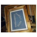 Lot Including Approx. 10 Screen Printing Frames Screens & Inks