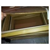 Lot Including Approximately Wooden Frames Without Screens Bulk Lot