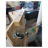 Custom Plywood Moving Dolly Platform Cart With Handle 38x47