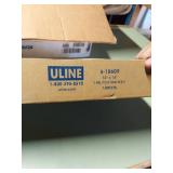 Lot Including Approximately Blank T-Shirts & Uline Poly Bags
