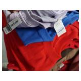 Lot Including Approximately 14 Plain T-Shirts Mixed Brands Colors