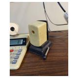 Lot Including Sharp Printing Calculator Swingline Stapler Lock